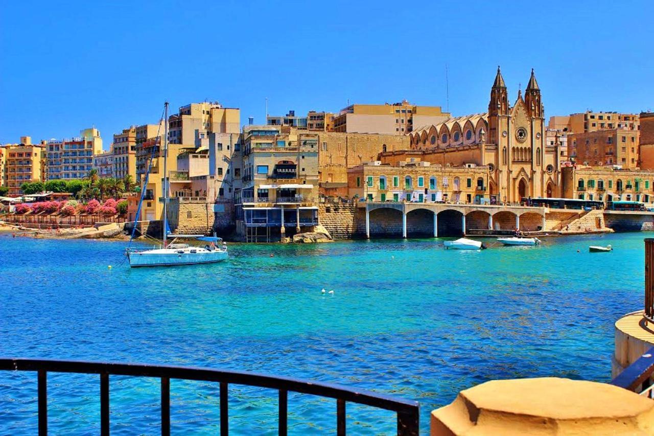 Seafront Luxury Apartment With Pool Sliema Exterior photo